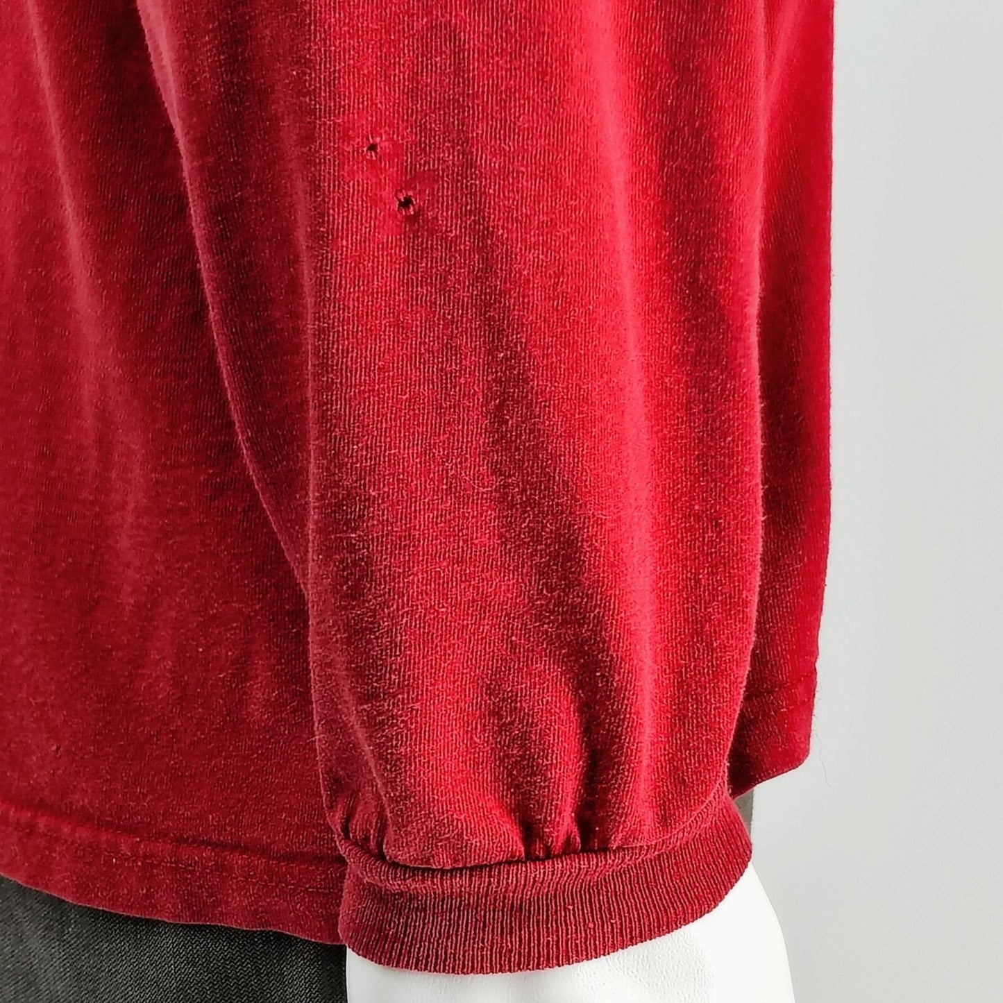 Adidas Real Salt Lake Logo Major League Soccer Red Long Sleeve Graphic Shirt (M)