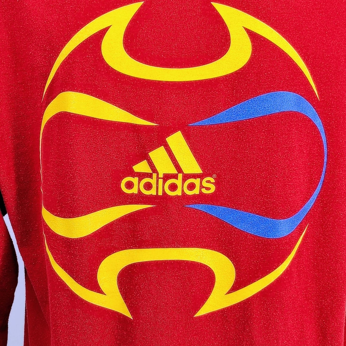 Adidas Real Salt Lake Logo Major League Soccer Red Long Sleeve Graphic Shirt (M)