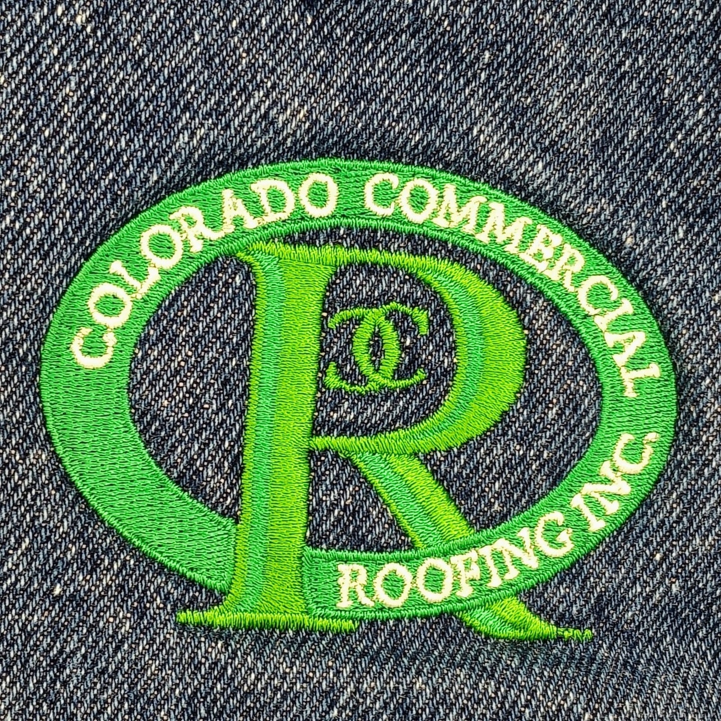 Berne Workwear "Colorado Commercial Roofing" Insulated Denim Jacket (Large)