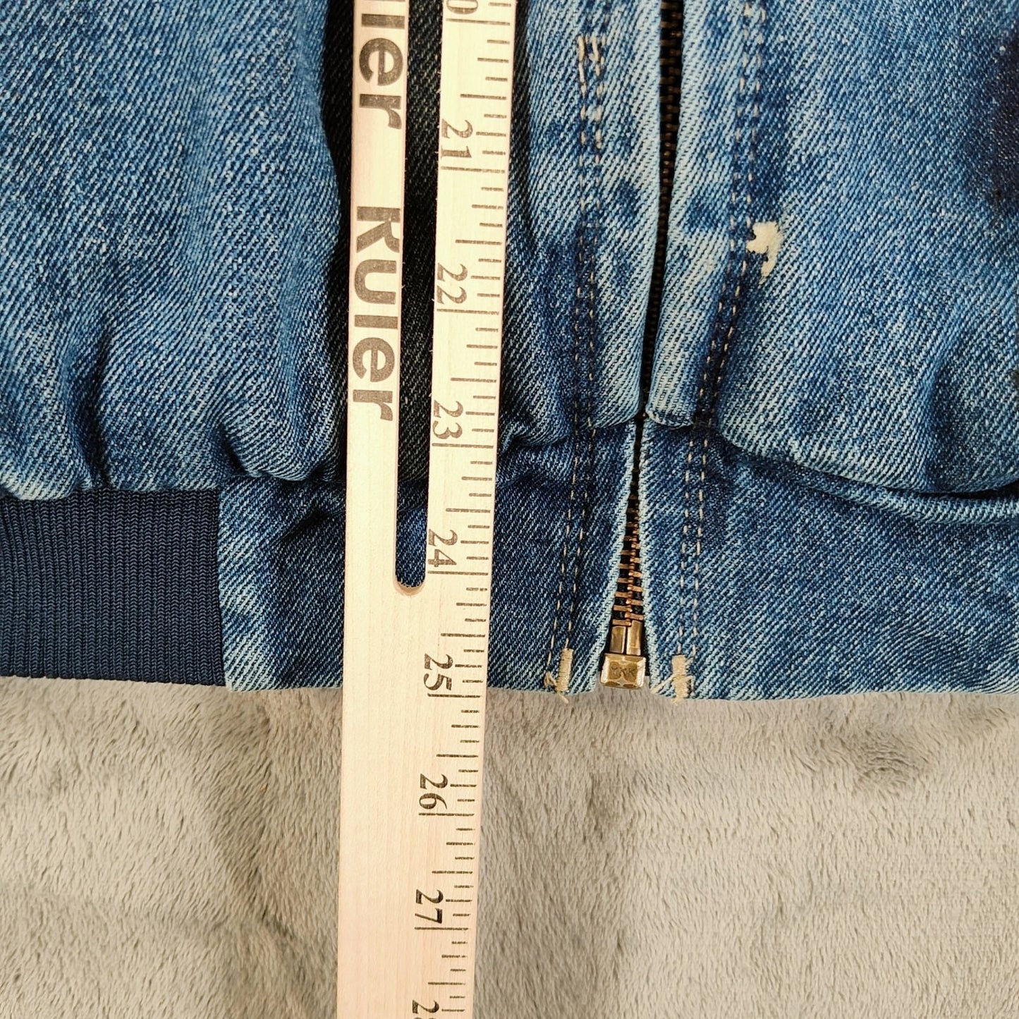 Berne Workwear "Colorado Commercial Roofing" Insulated Denim Jacket (Large)