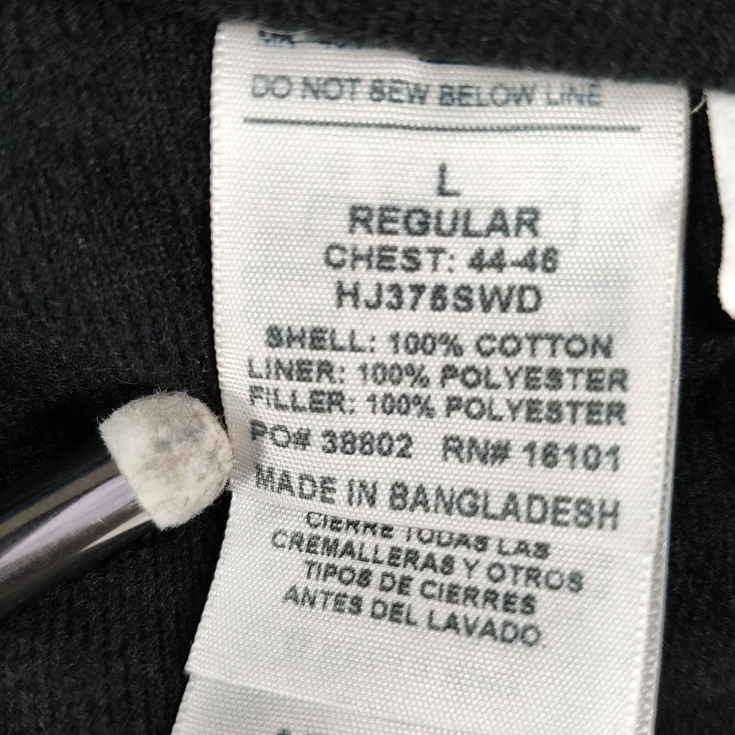 Berne Workwear "Colorado Commercial Roofing" Insulated Denim Jacket (Large)