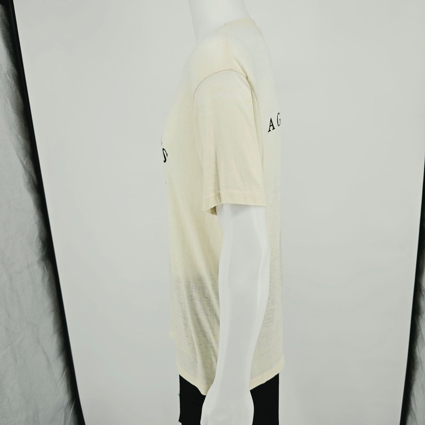 Vintage 1970s Hanes Godfather's Pizza & Lounge Paper Thin Burnout T-Shirt (XL)