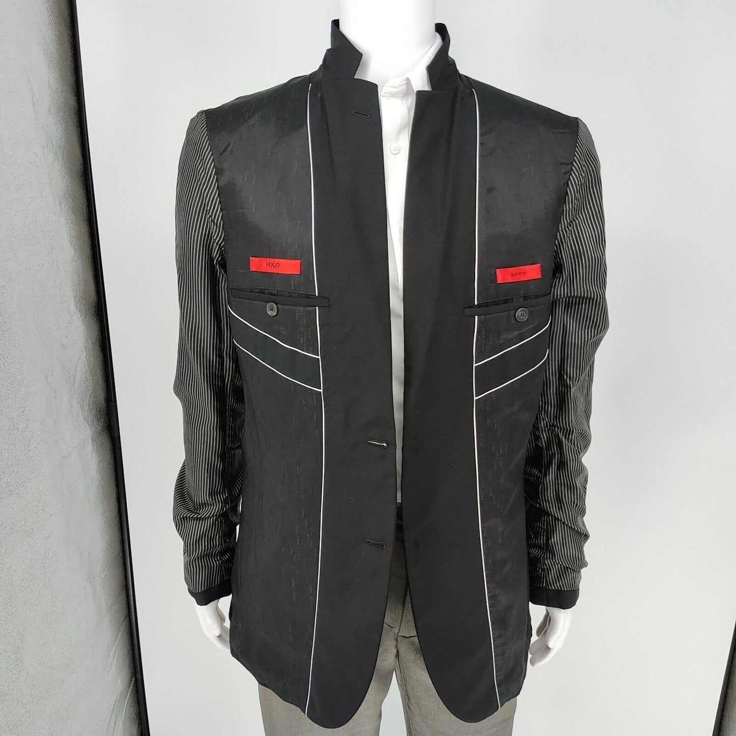 Hugo Hugo Boss Aikonenen/Hol Super 120 Virgin Wool Sport Coat Suit Jacket (40L)