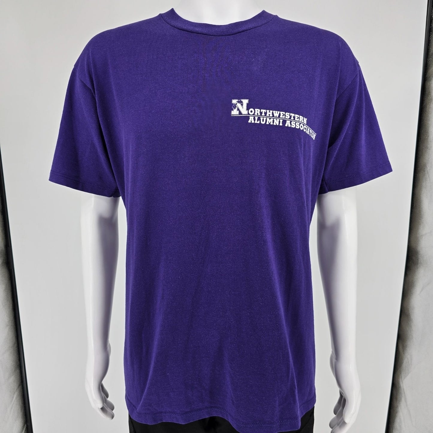 Vintage 1990s Jerzees Northwestern University Alumni Association T-Shirt (XL)