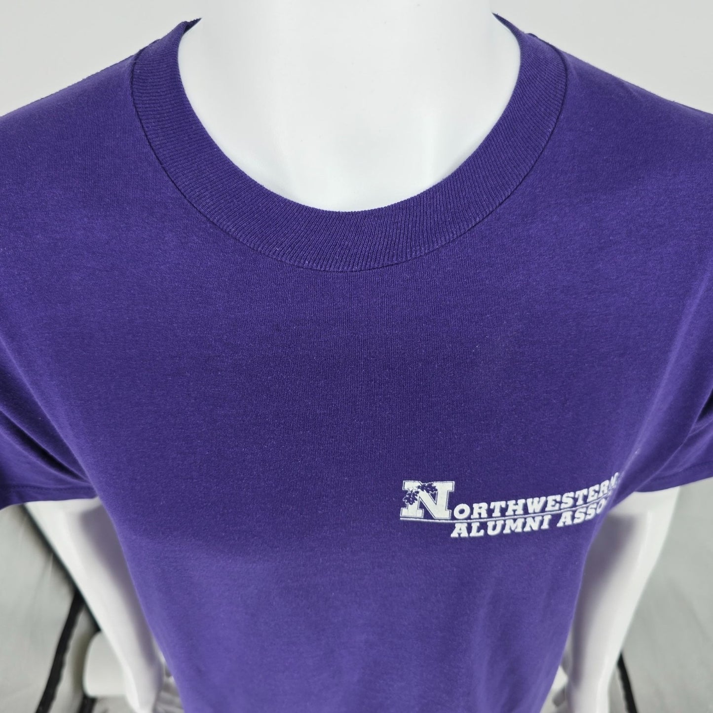 Vintage 1990s Jerzees Northwestern University Alumni Association T-Shirt (XL)