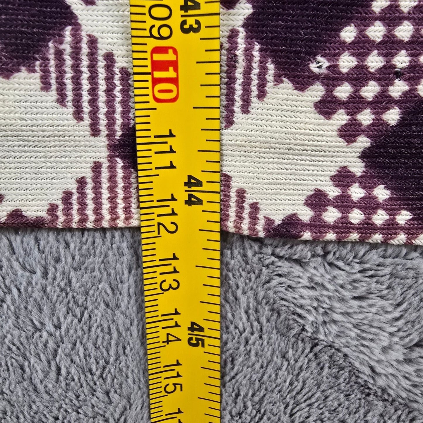 Vintage 1960s Purple/White Diagonal Check Metal Zipper Mod Sheath Dress (M/L)