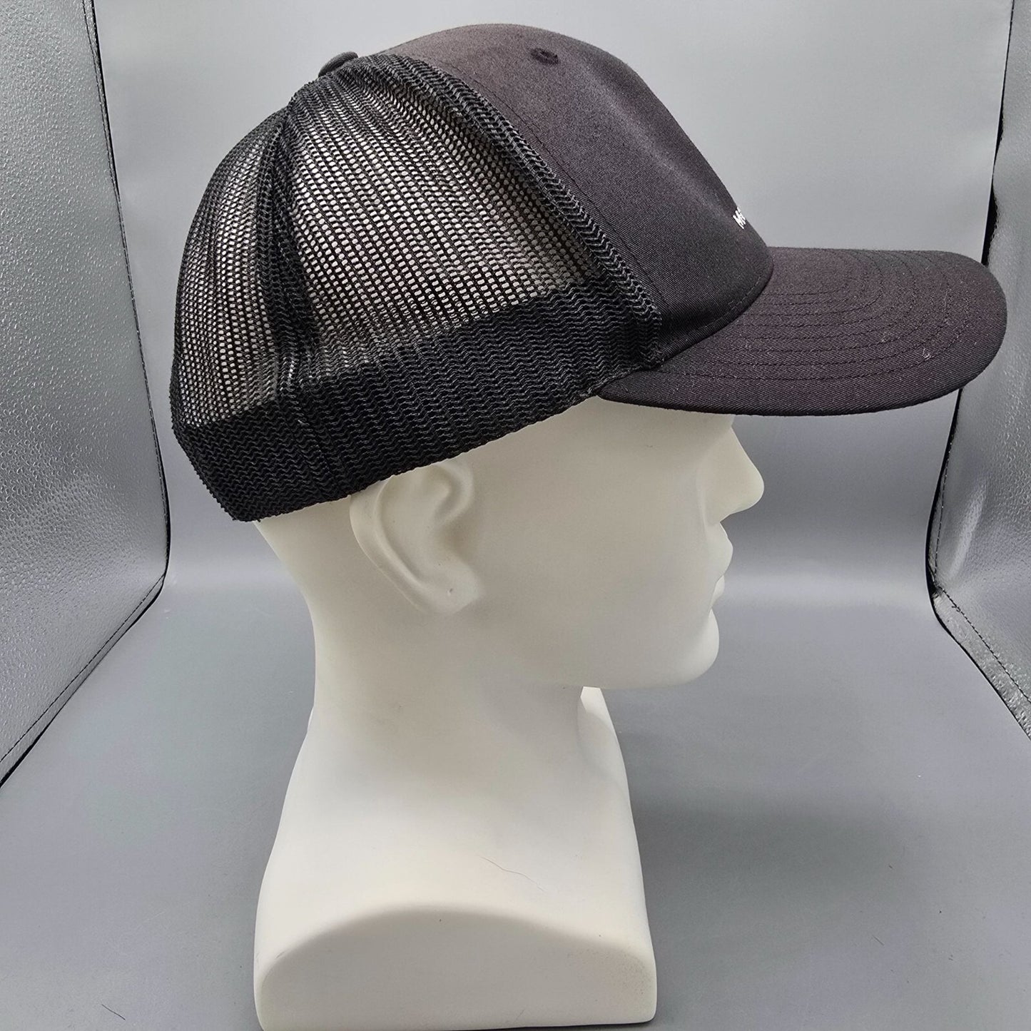Morgan's Mill Woodland, CA Embroidered Black/White Richardson Trucker Hat *Fair