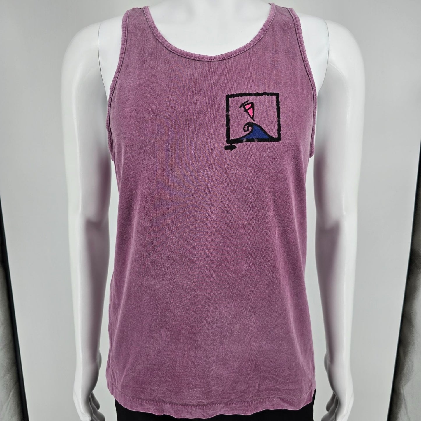 Vintage 1990s Oneita Columbia River Gorge Windsailing Graphic Tank Top (S/M)