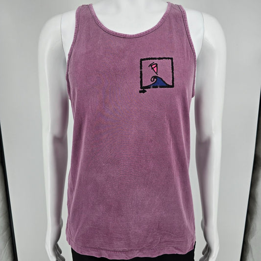 Vintage 1990s Oneita Columbia River Gorge Windsailing Graphic Tank Top (S/M)