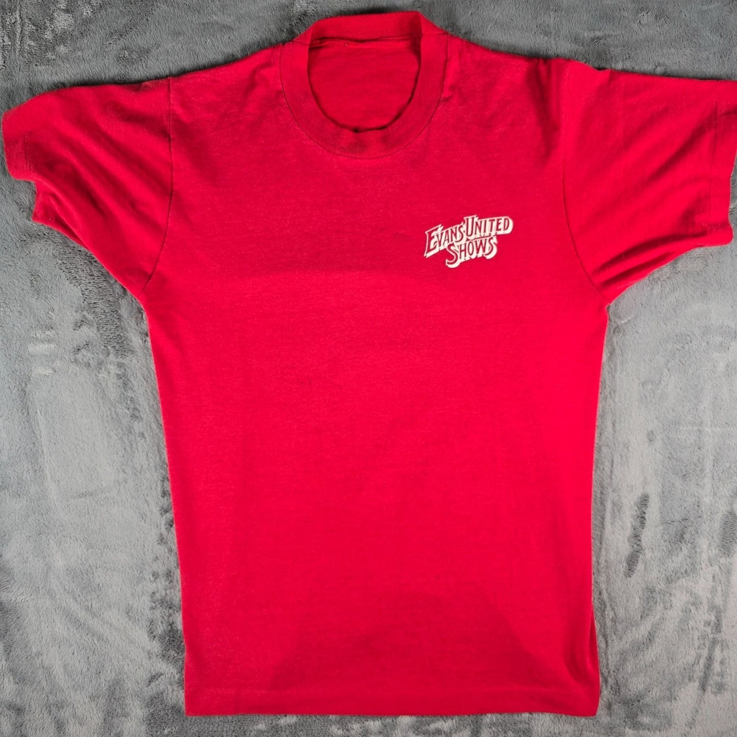 Vintage 1990s Evans United Shows Plattsburg. Missouri Carnival T-Shirt (M)