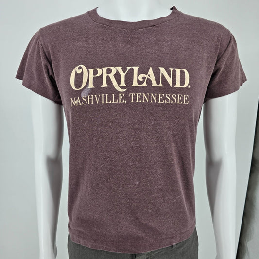 Vintage 1980s Enco Originals Opryland Nashville, Tennesse Souvenir T-Shirt (S/M)
