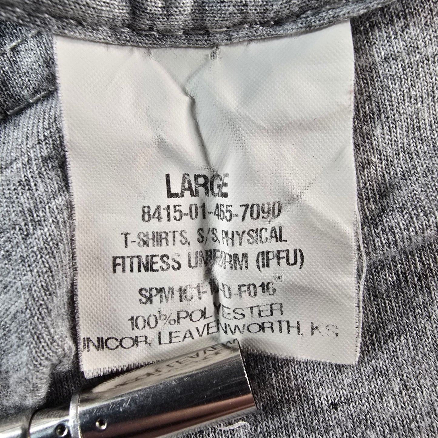 2010 Unicor U.S Army Improved Physical Fitness Uniform (IPFU) T-Shirt (L)