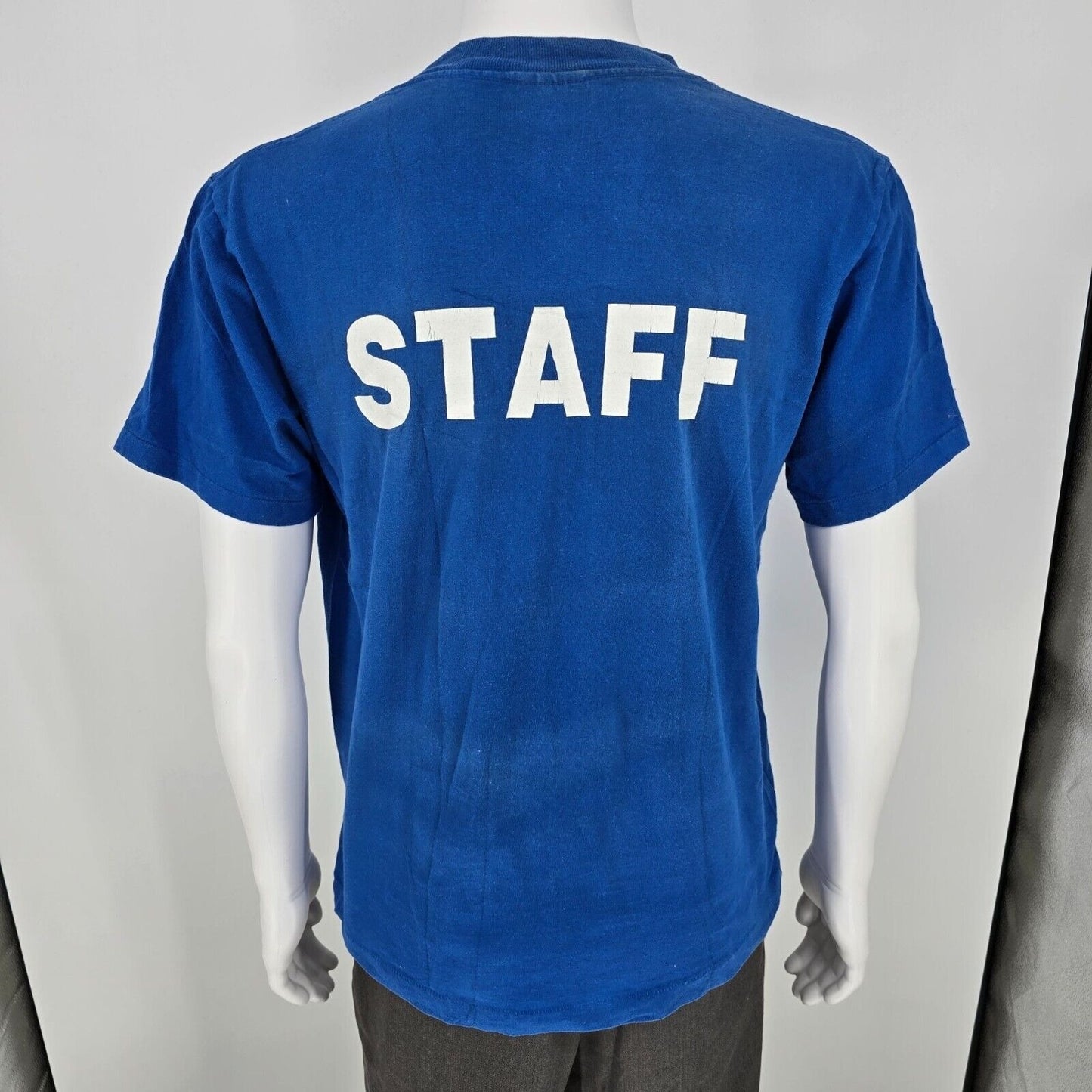 Vintage 80s/90s San Diego "Fit For Life" Naval Training Center Staff T-Shirt (M)