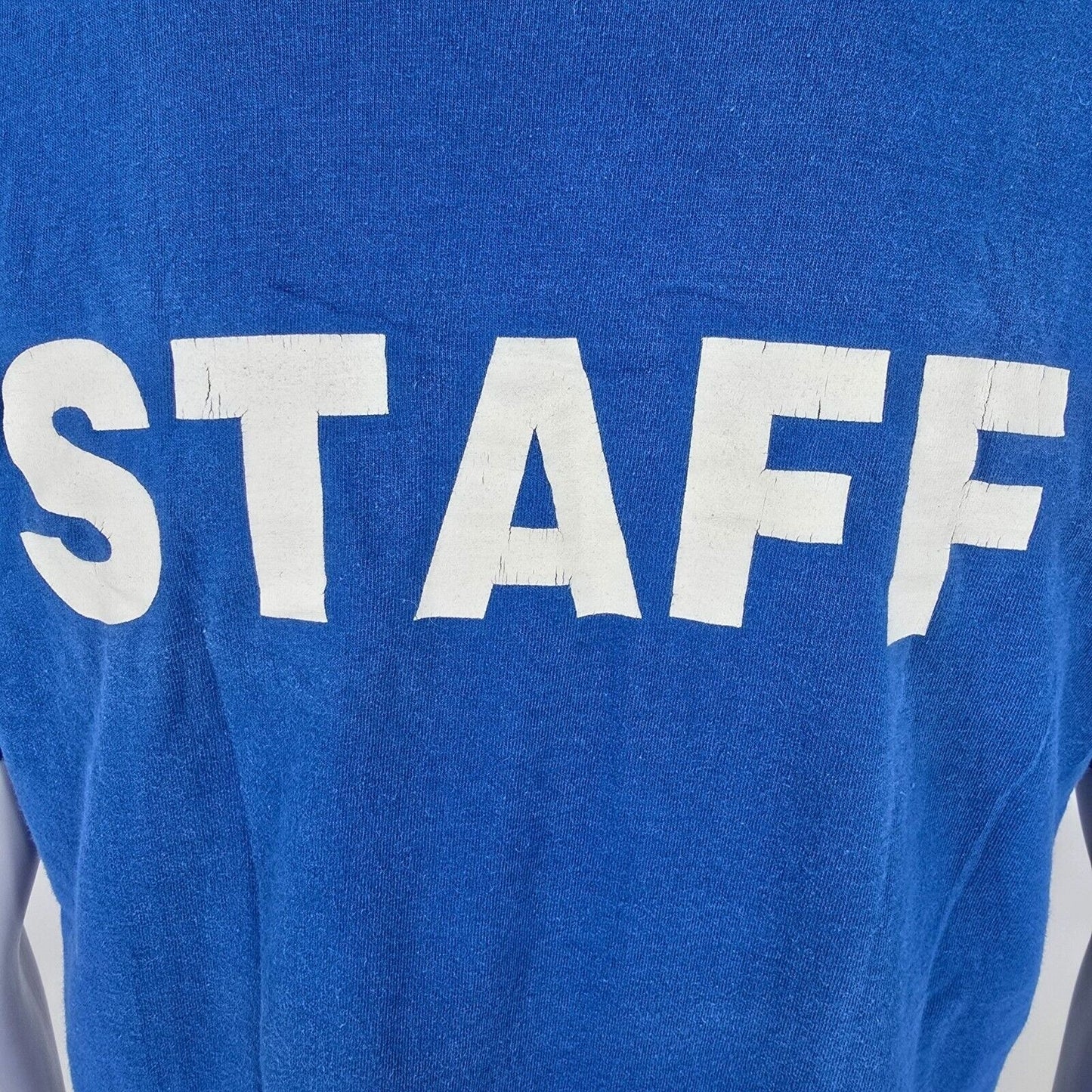 Vintage 80s/90s San Diego "Fit For Life" Naval Training Center Staff T-Shirt (M)