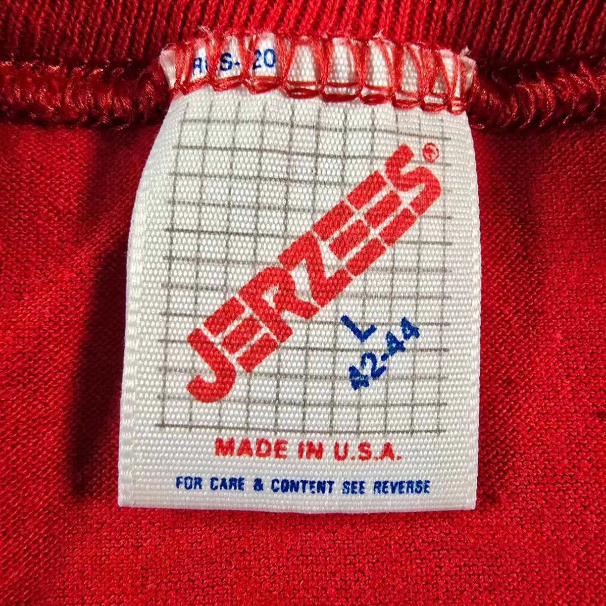 Vintage 1990s Jerzees/Sport Prints Red Seattle Rain Festival T-Shirt (M/L)
