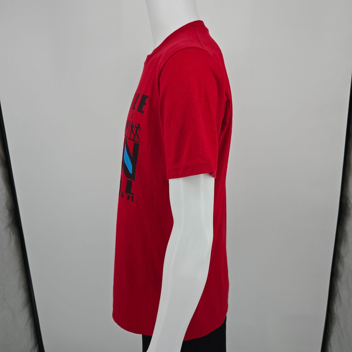 Vintage 1990s Jerzees/Sport Prints Red Seattle Rain Festival T-Shirt (M/L)