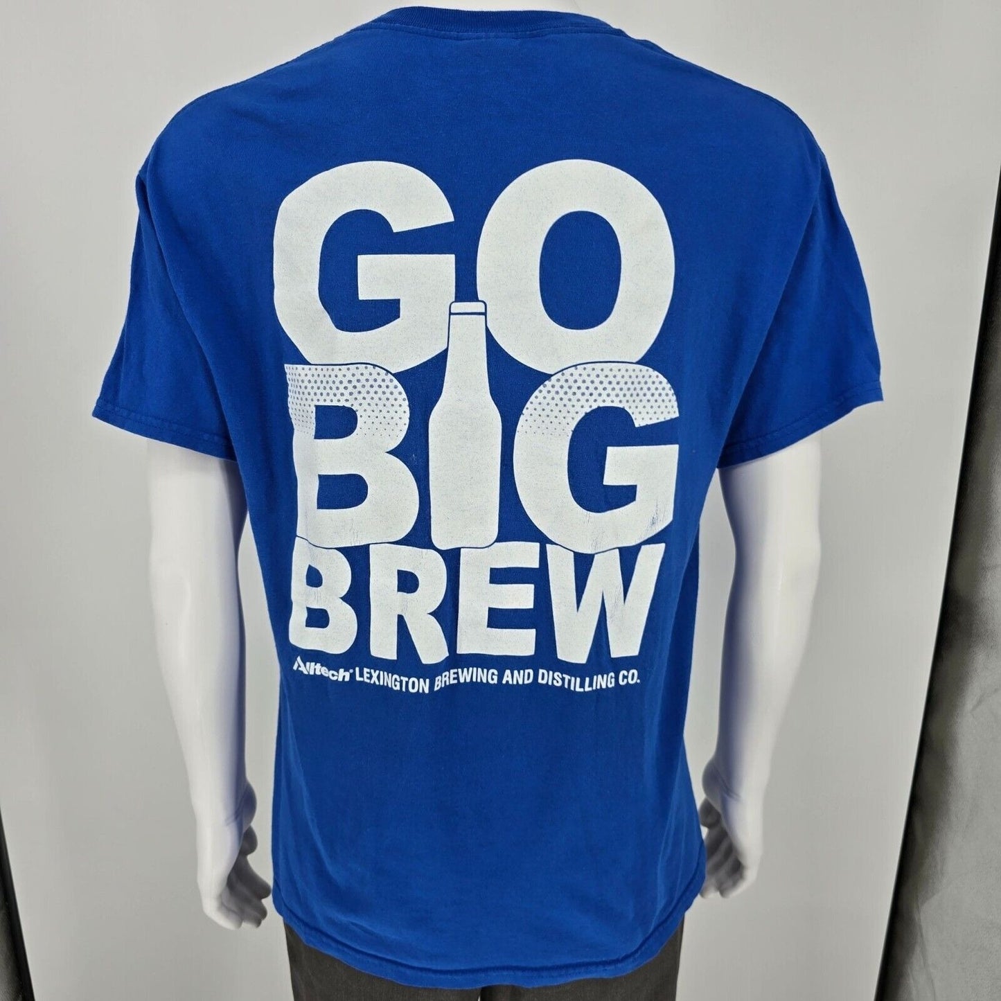 2000s "Go Big Brew" Alltech Lexington Brewing and Distilling Co. T-Shirt (M/L)
