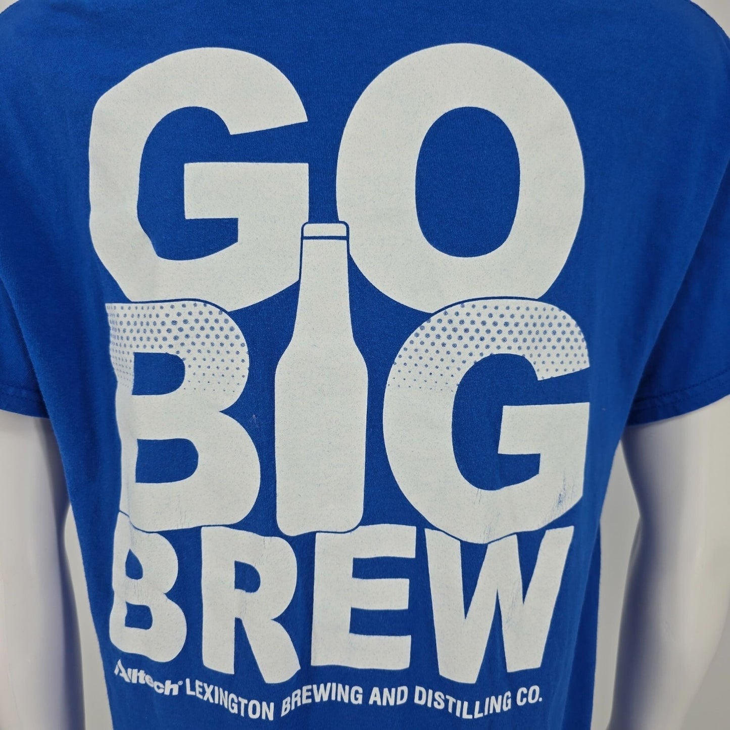 2000s "Go Big Brew" Alltech Lexington Brewing and Distilling Co. T-Shirt (M/L)