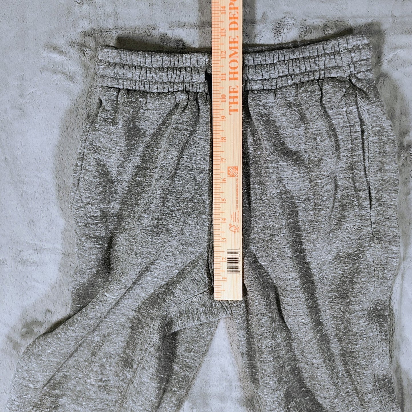 DSG Gray Elastic Waist Drawstring Athletic Sweatpants (Size Small)