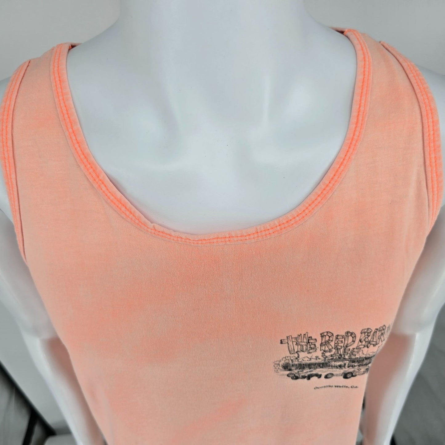 Vintage 1990s "The Red Barn Cafe" Ocotillo Wells, California Tank Top (XL)