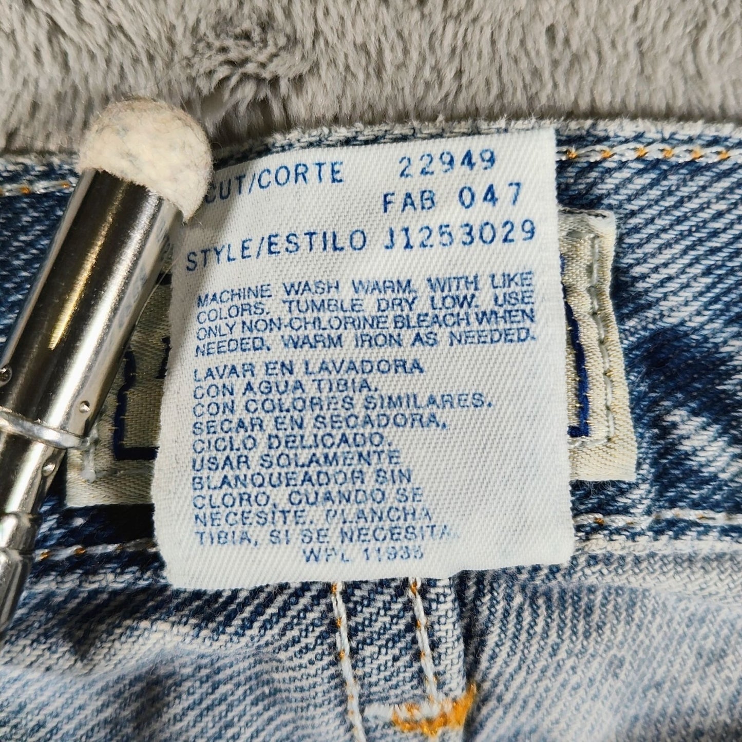 Arizona Jean Co. Y2K Juniors Size 11 Light Blue Denim Jean Shorts -8 inch inseam