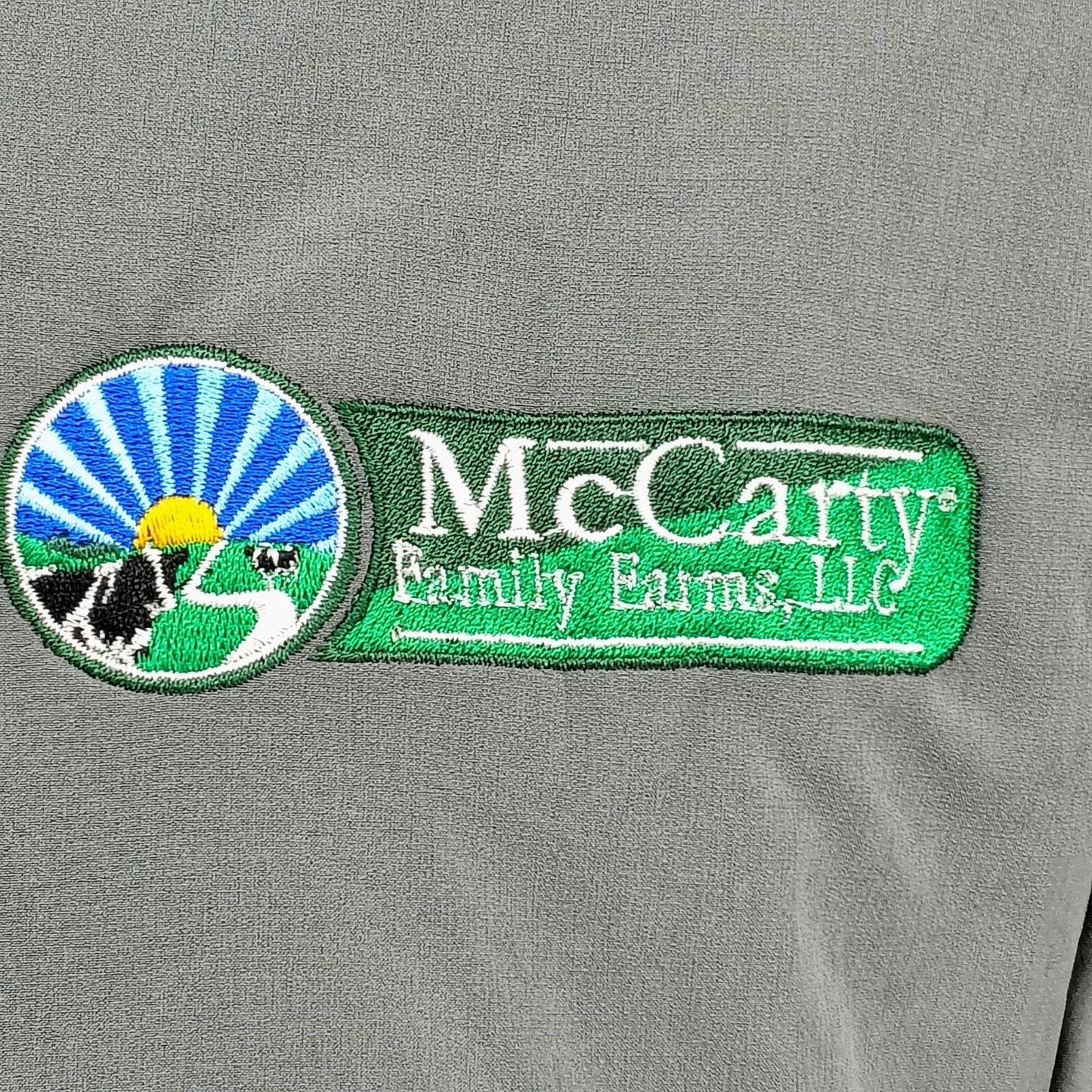 NWD Adidas "McCarty Family Farms" Men’s Sideline 21 Woven Bomber Jacket (Large)