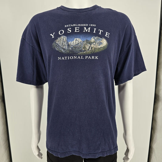 2000s Delta Pro Weight Yosemite National Park "Established 1890" T-Shirt -XL/2XL