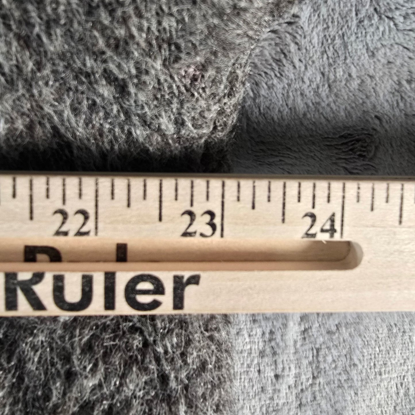 Vintage 1960s Unbranded Women's Gray Shawl Collar Swing/Cocoon Coat (XL)