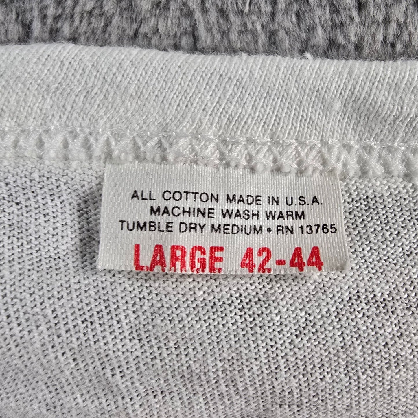 Vintage 1986 Kool Jazz Festival 25th Anniversary White V-Neck T-Shirt (S)