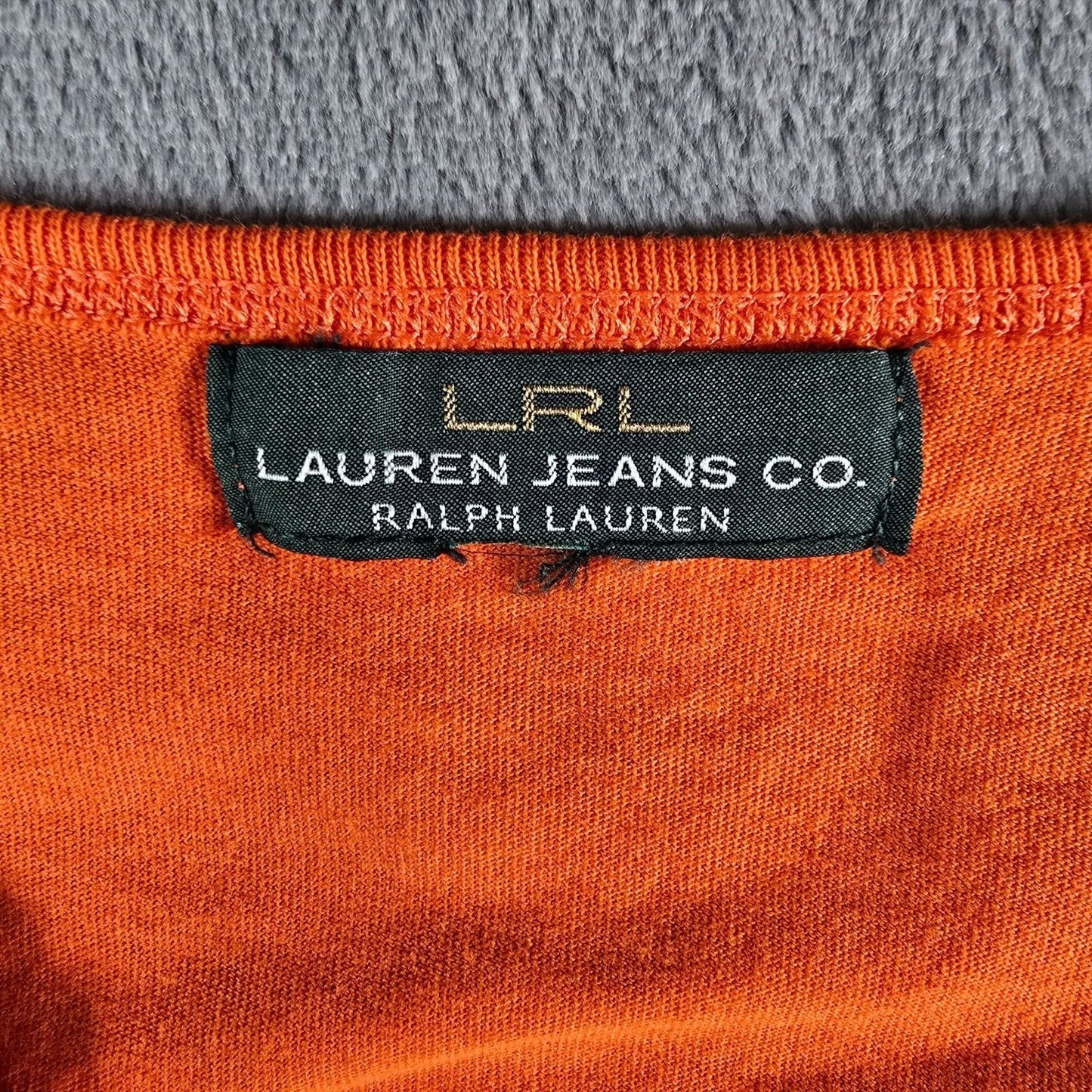 2000s LRL Lauren Jeans Co. Ralph Lauren Anchor Crest Women's T-Shirt (M)