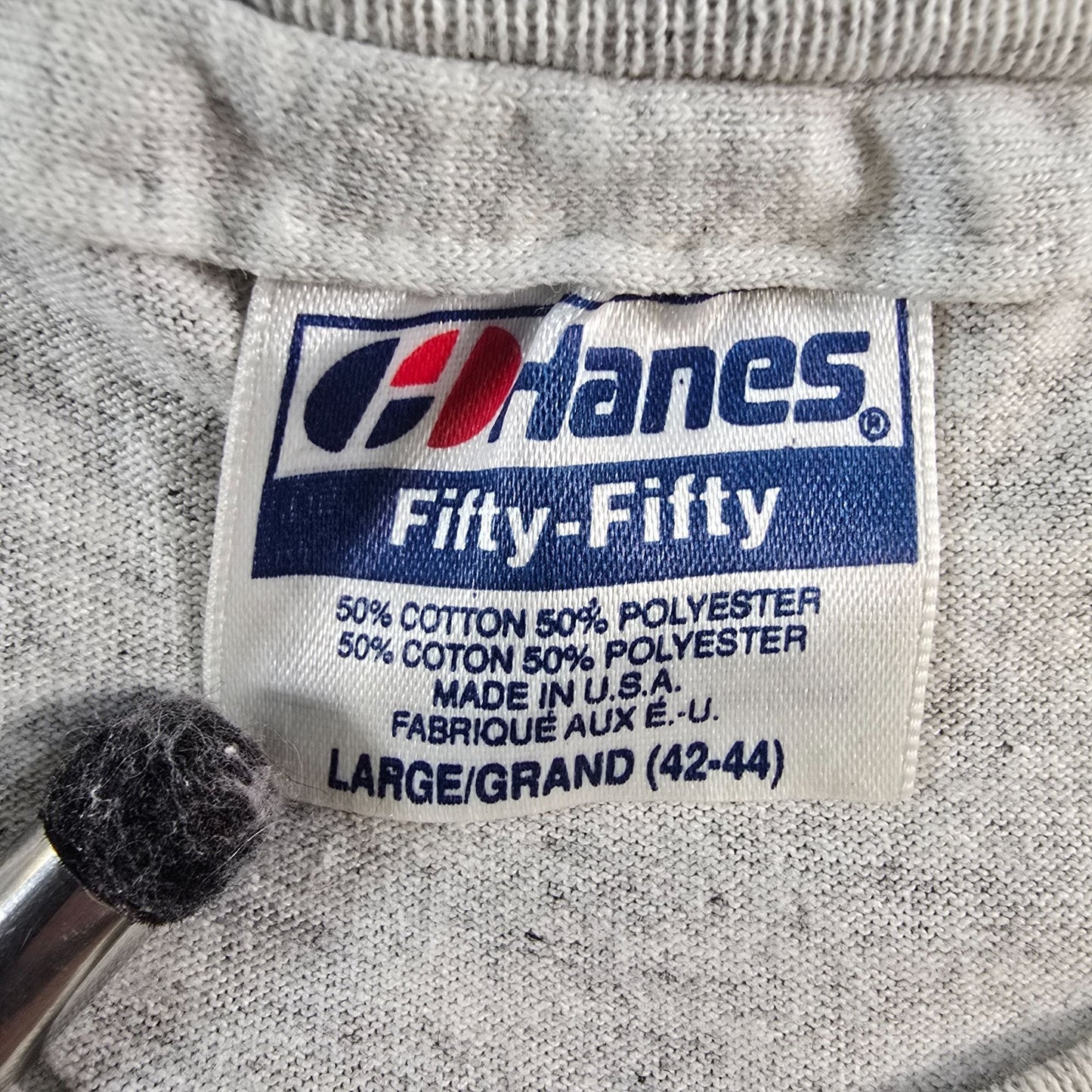 Vintage 1990s Hanes Fifty-Fifty RHS Scream Team Single Stitch T-Shirt (L)