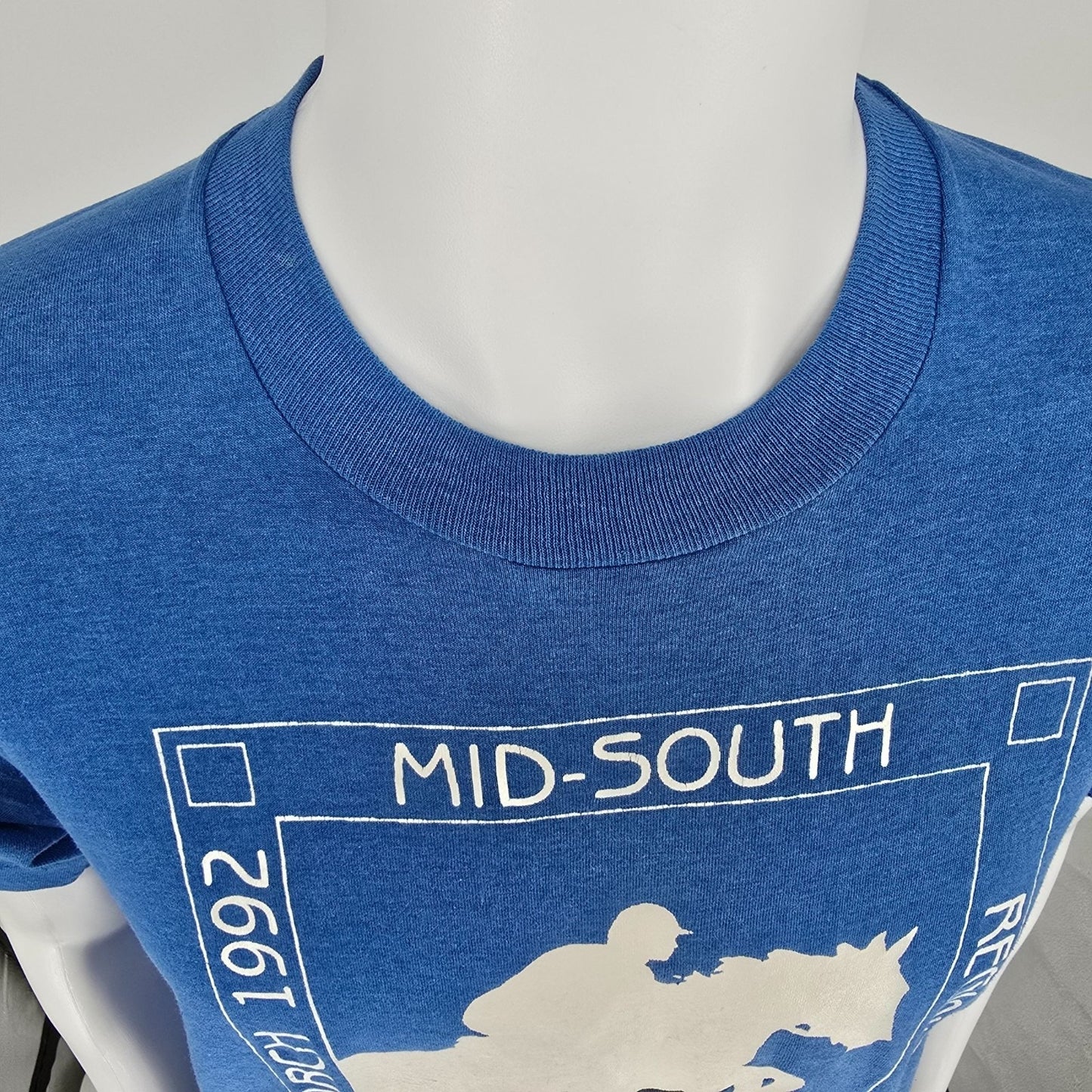 Vintage 1992 United States Pony Club Mid-South Region Know-Down T-Shirt (M)