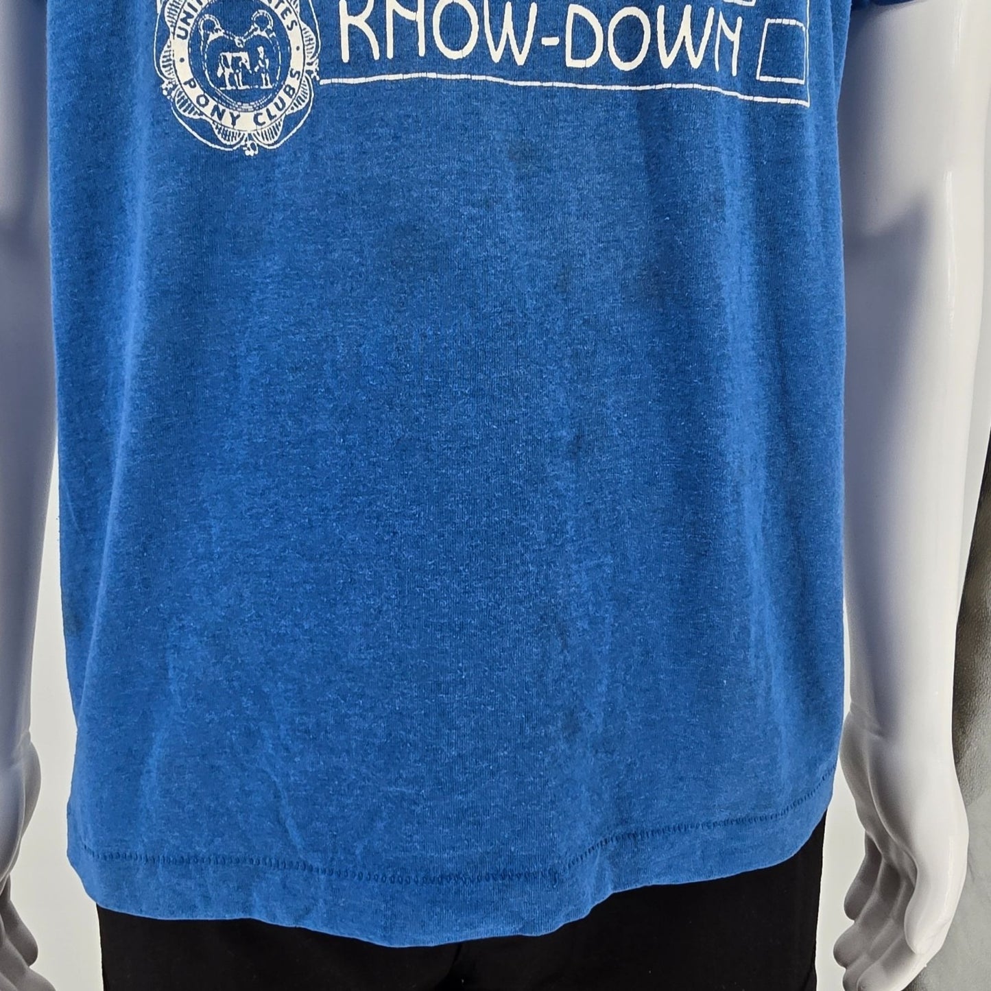 Vintage 1992 United States Pony Club Mid-South Region Know-Down T-Shirt (M)