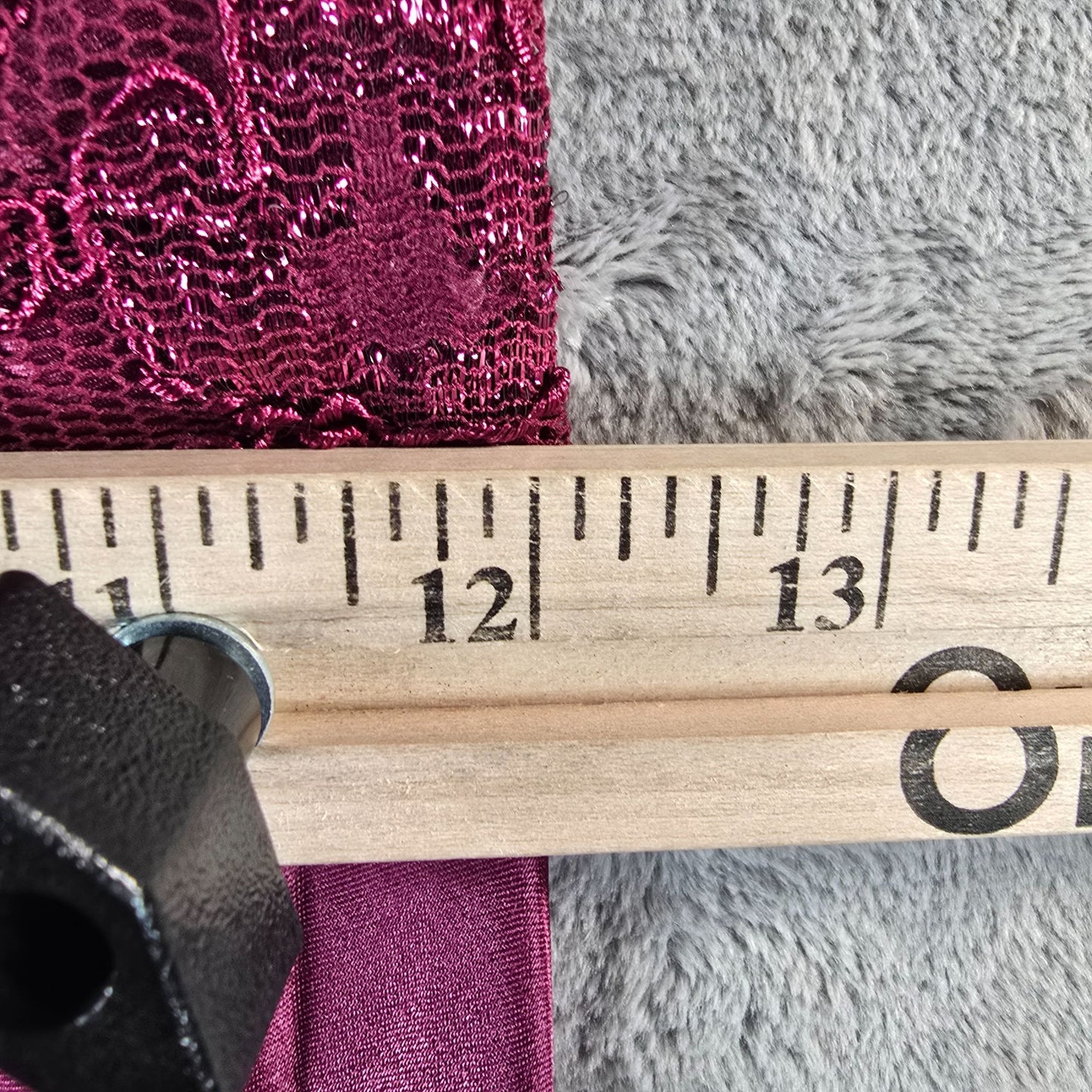 Vintage 1990s/Y2K 5-7-9 Burgundy Satin Party Dress w/ Chiffon Wrap (Junior's XS)