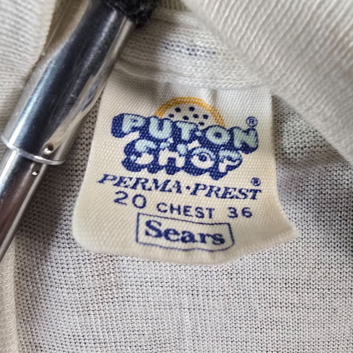Vintage 1972 Sears Put-On Shop "Olymbeck" DIY Olympics T-Shirt (Youth Large)