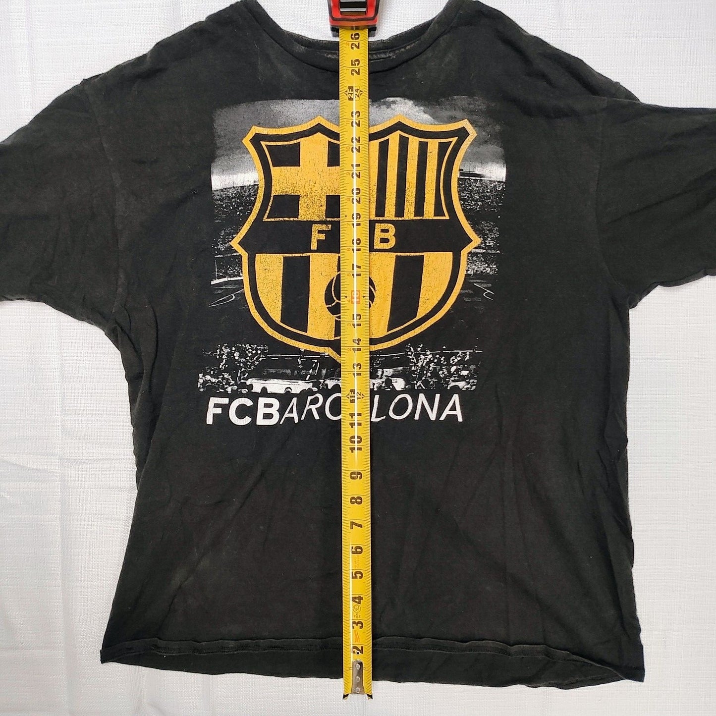 FCB FC Barcelona Logo Futbol Soccer Graphic T-Shirt (XL)