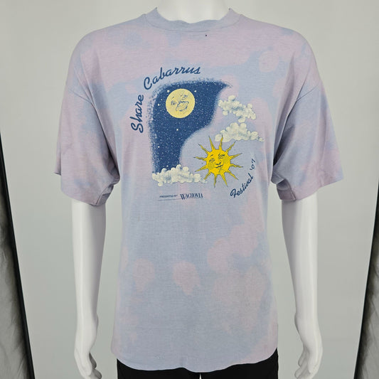 Vintage 1997 Share Cabarrus Festival Concord North Carolina Tie-Dye T-Shirt -XXL