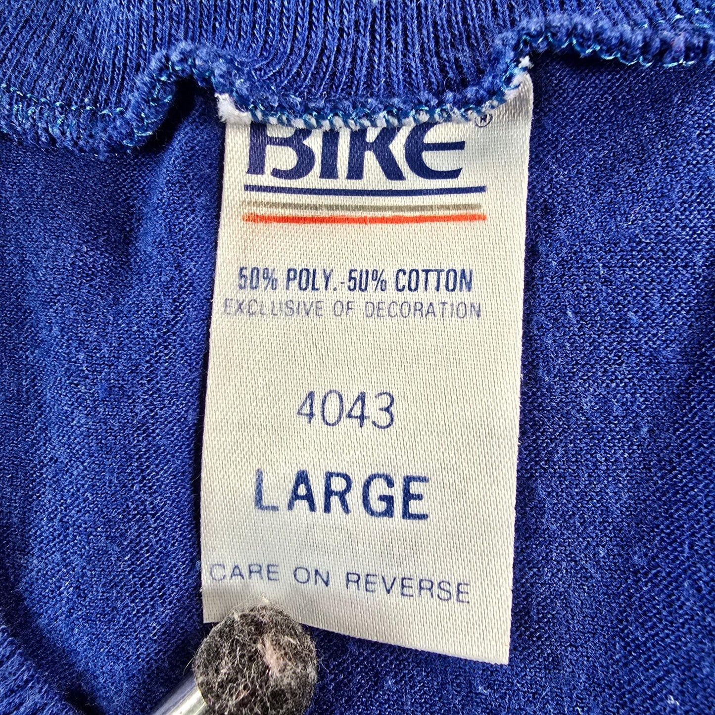 Vintage 1989 BIKE U.A. National Softball Tournament Cincinnati Henley (M/L)