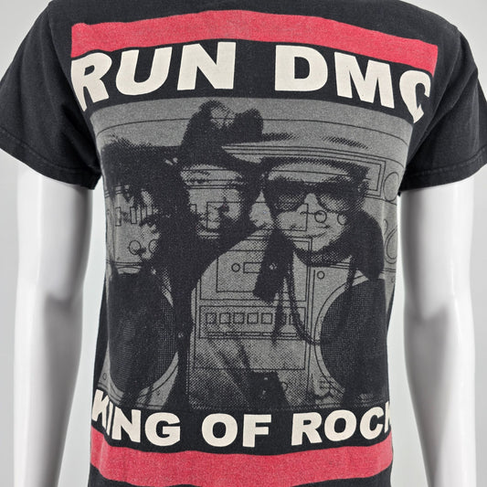 Late 2000s Run DMC King of Rock Officially Licensed Black Band T-Shirt (S)