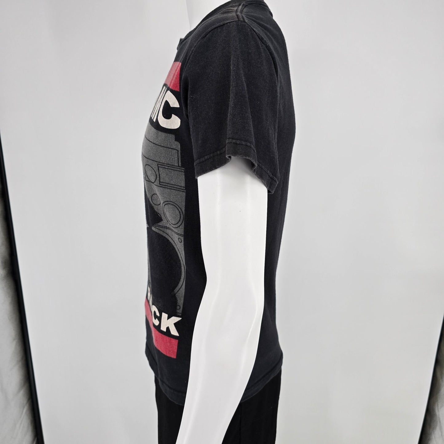Late 2000s Run DMC King of Rock Officially Licensed Black Band T-Shirt (S)
