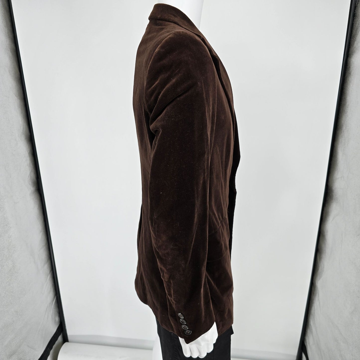 Vintage 1990s Espirit by Campus Brown Velvet Blazer Sport Coat (40L) *Fair/Good
