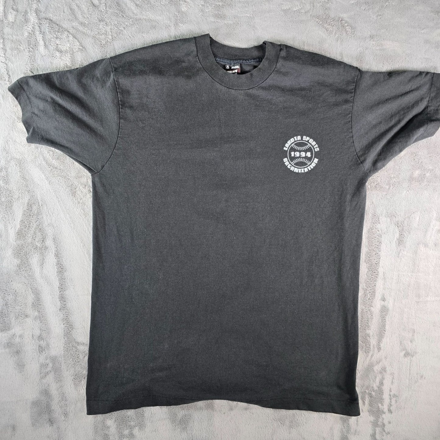 Vintage 1990s Lakota Sports Organization Ohio 1994 Baseball T-Shirt (L/XL)