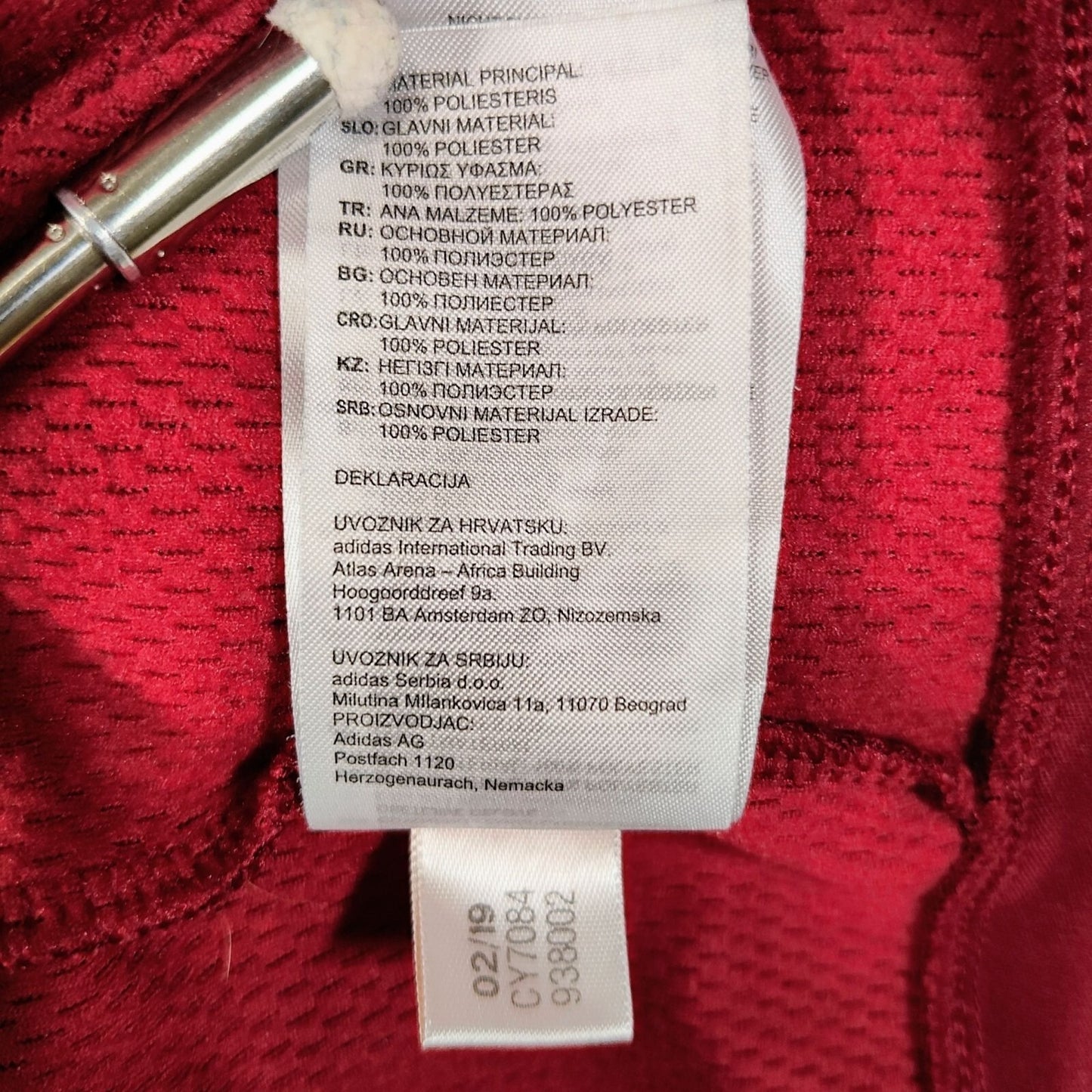 Adidas The Classical Academy Colorado TCA Titans Football Climawarm Jacket (XL)