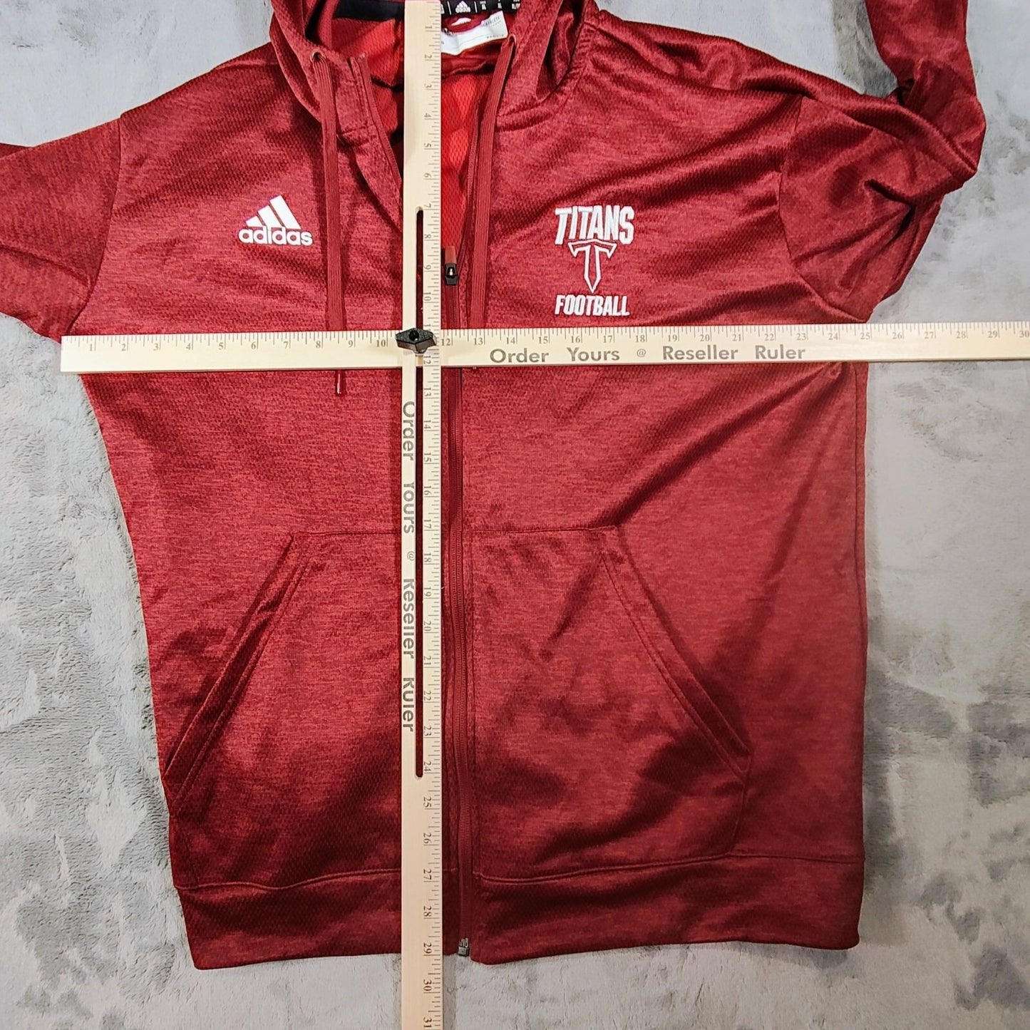 Adidas The Classical Academy Colorado TCA Titans Football Climawarm Jacket (XL)
