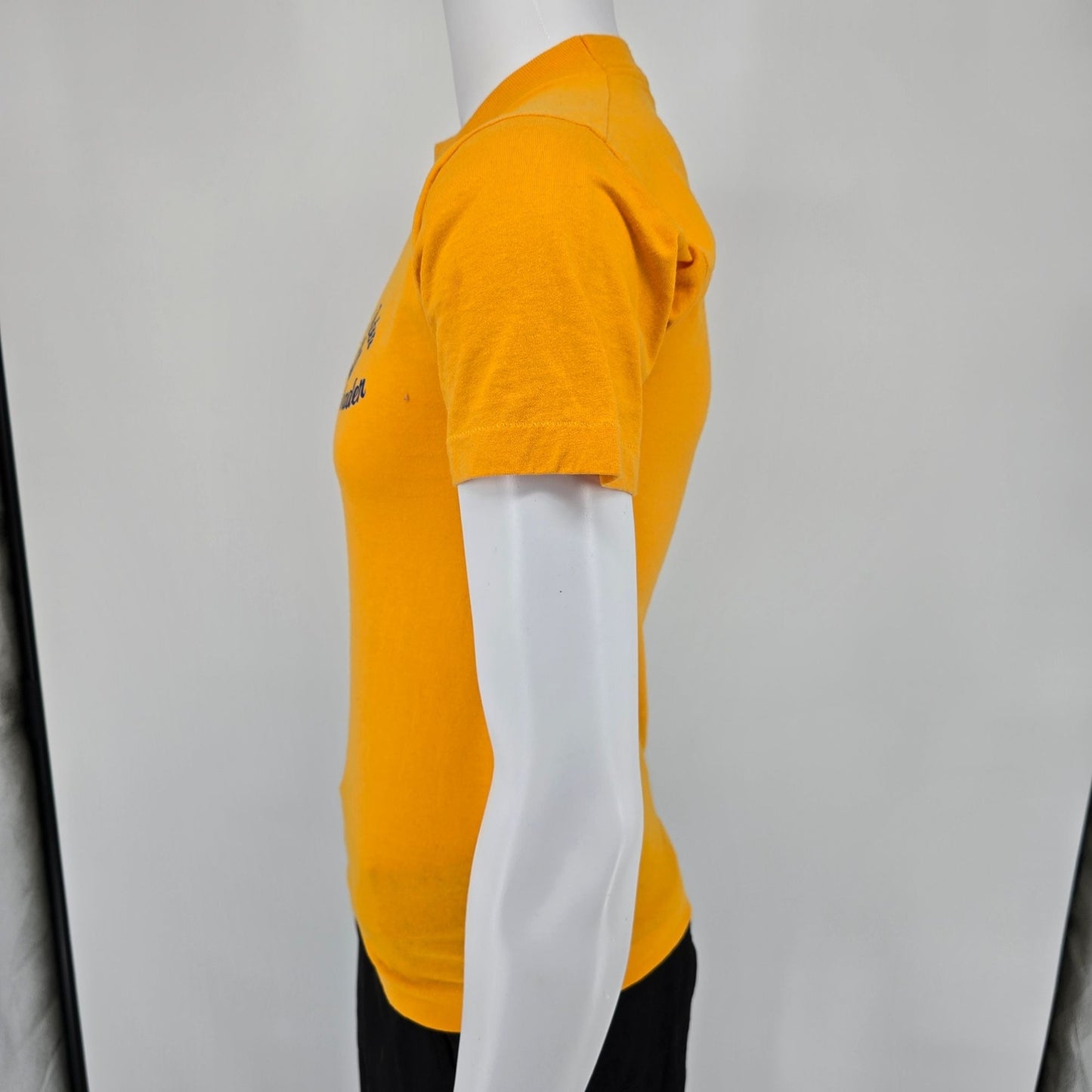 Vintage 1990s Screen Stars Best St. Peter Cheerleader Tiger Paw T-Shirt (XS/S)