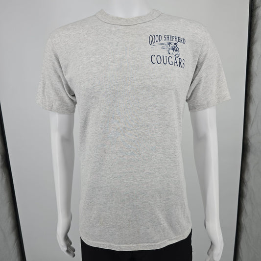 Vintage 1990s Good Shepherd Episcopal School Cougars "Hodges" T-Shirt (M/L)