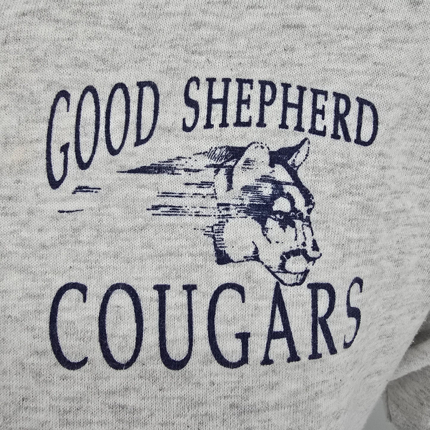 Vintage 1990s Good Shepherd Episcopal School Cougars "Hodges" T-Shirt (M/L)
