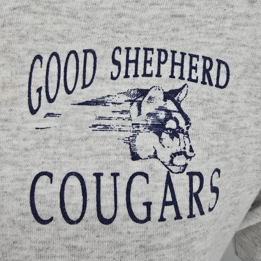 Vintage 1990s Good Shepherd Episcopal School Cougars "Hodges" T-Shirt (M/L)