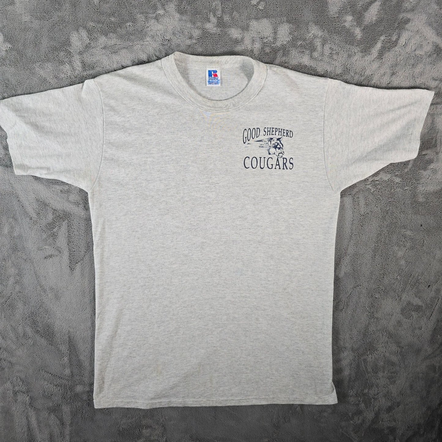 Vintage 1990s Good Shepherd Episcopal School Cougars "Hodges" T-Shirt (M/L)