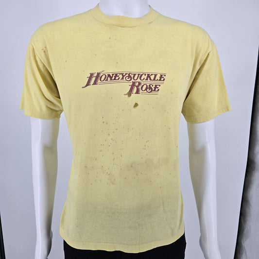 Vintage 1980s Willie Nelson Honeysuckle Rose/Willie Jeans Promo T-Shirt (M/L)